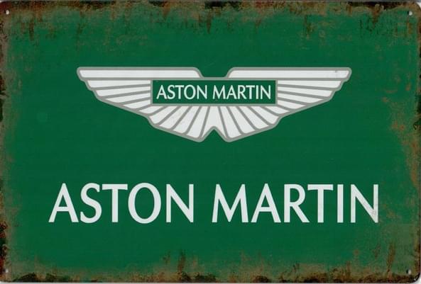 Aston Martin Grn - Old-Signs.co.uk